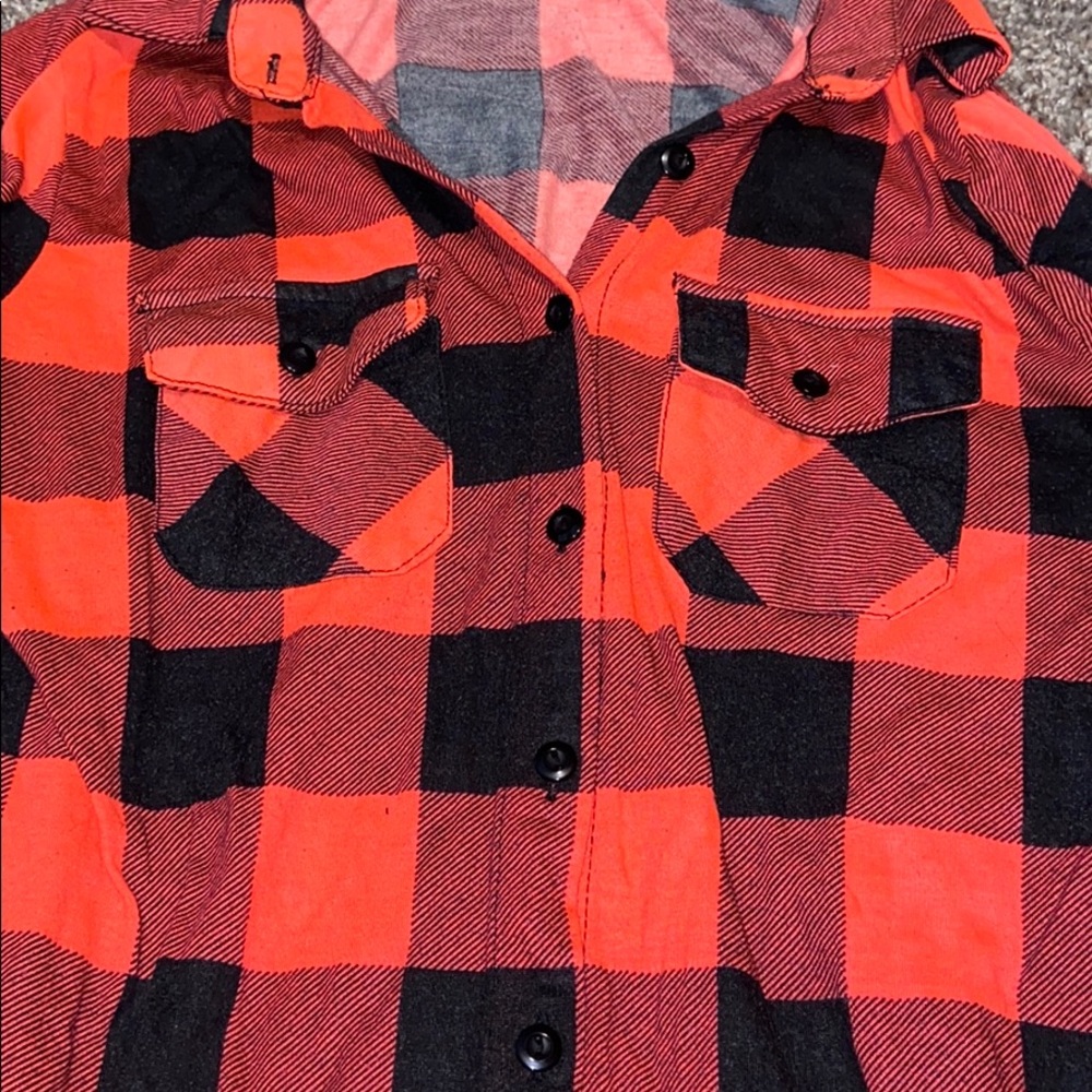 Checkered button down - Picture 2 of 3